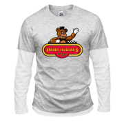 Комбинированный лонгслив Freddy Fazbear`s Pizza